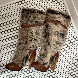 Colin Stuart Furry Boot